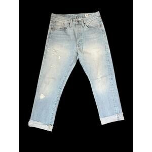 Vintage Levi's 501 White Oak Cone Denim PC9295020010 - Selvedge Straight Leg